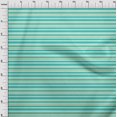 thumbnail image 3 of oneOone Organic Cotton Poplin Twill Fabric Horizontal Stripe Print Sewing Fabric BTY 42 Inch Wide, 3 of 4