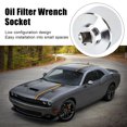 thumbnail image 4 of Oil Filter Socket Tool, Oil Filter Wrench Socket 6 Teeth Oil Filter  Removal Socket Tool Replacement for K5, Replacement for, 4 of 8