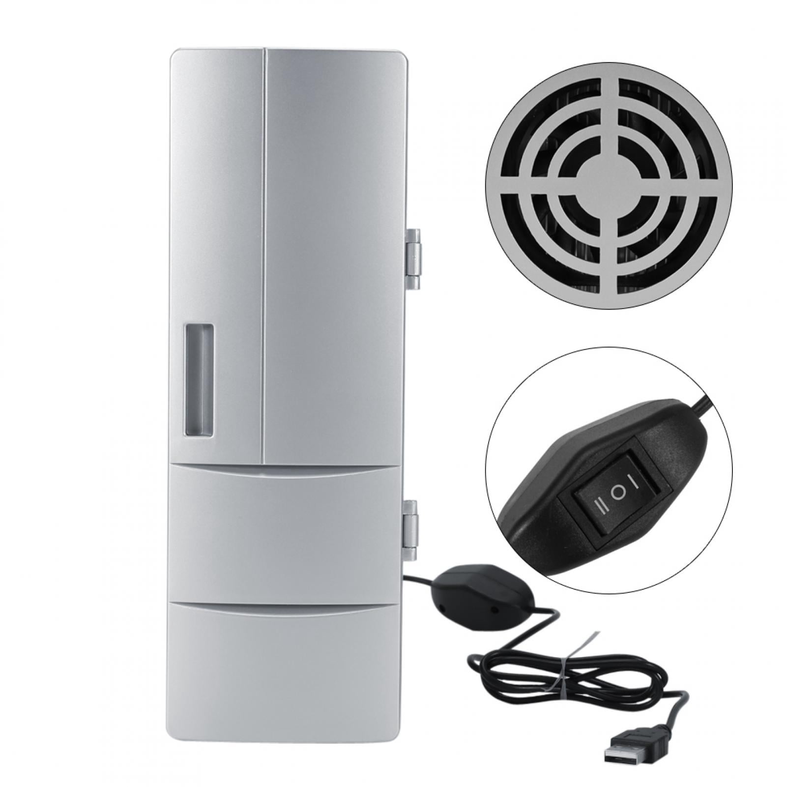 LHCER Fridge, Mini Fridge Refrigerator, USB Fridge, Mini USB Fridge For Home For Office