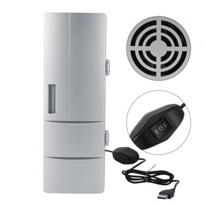 LHCER Réfrigérateur, Mini Réfrigérateur à réfrigérateur, USB Réfrigérateur, Mini USB Réfrigérateur pour la maison pour bureau