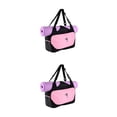 thumbnail image 2 of Transemion Large Capacity Yoga Sport Bag Made With Oxford Cloth For Sturdy And Durable Fashionable Appearance light pink 2Set, 2 of 6