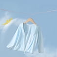 thumbnail image 3 of Hiiyo Girls Lightweight Sun Shirt Breathable Sun Protection Long Sleeve Top, Sizes 2-16, 3 of 3