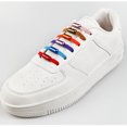 thumbnail image 2 of Fridja Color Metal Capsule Shoelace Child Adult Tying-Free Elastic Shoelaces, 2 of 7