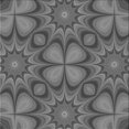 thumbnail image 1 of Ahgly Tapis d'Intérieur Lavable en Machine Carré Transitionnel Gris Canon, 6 Pieds Carré, 1 of 7
