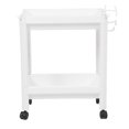 thumbnail image 1 of Étagère de Salle de Bain à 4 Niveaux Robuste, Grand Espace de Rangement, Rangement d'Angle, Design Blanc Élégant, Usage Polyvalent, Matériau Plastique, Blanc, 28.4 Pouces, 1 of 7