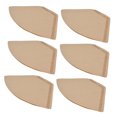 thumbnail image 1 of Filter Paper 100Pcs V60 Wood Pulp Coffee Bleach Free Filter Paper Fan Type Strainer For Filter Cup Primary Color American Filter Paper Hand Pour, 1 of 8