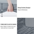 thumbnail image 4 of Bamboo Sheets Set of 4 - Rayon from Bamboo Cooling Bed Sheets, 16" Deep Pocket Fitted Sheet for Hot Sleepers, King Size Soft Wrinkle-Resistant Bedding, 4 of 8