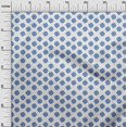thumbnail image 3 of oneOone Cotton Poplin Medium Blue Fabric Block Sewing Craft Projects Fabric Prints By Yard 42 Inch Wide-RK, 3 of 5