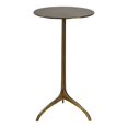 thumbnail image 1 of Uttermost Beacon Contemporary Aluminum Accent Table in Antique Gold, 1 of 4
