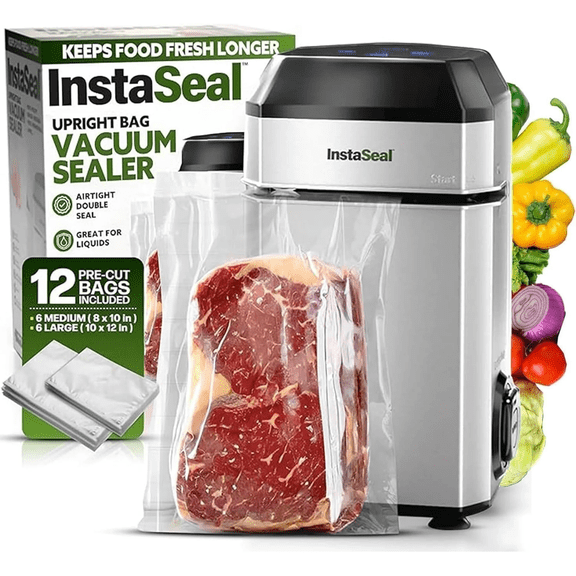 Remis à Neuf Instaseal 6029 Scelleuse sous Vide pour Aliments avec 12 Sacs