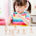 thumbnail image 4 of 100Pcs Soldier Model Army Men Toy Soldiers Playset for Imaginative Play Educational Projects for Kids, 4 of 7