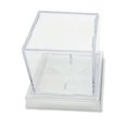 thumbnail image 1 of Almencla Clear Acrylic Baseball Box Baseball Holder Sports Collectibles Dustproof Acrylic Clear Bottom Bracket, 1 of 8