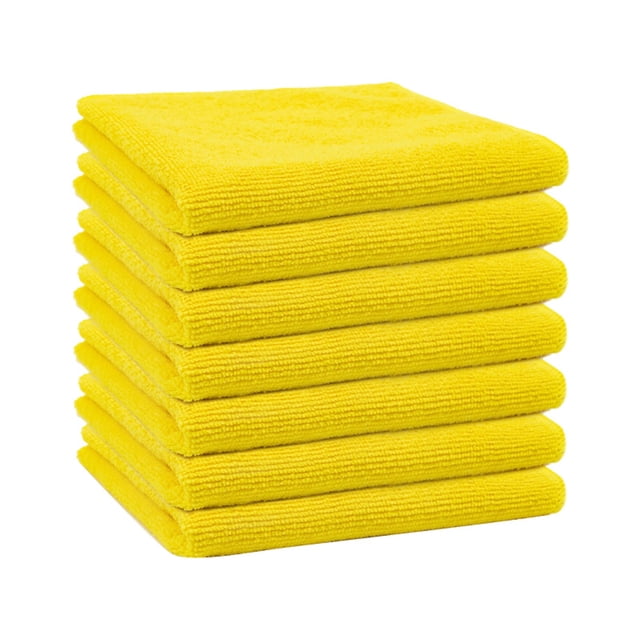 Sales today Kitchen Towels Dusting Cloth, Bar Rags Cleaning Cloths for Car Kitchen Home Non-Abrasive, Reusable and Washable Microfiber Towels Bulk Windshield Cleaning Wipes