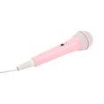 thumbnail image 4 of Kids Wired Microphone, 3.5mm Plug Low Distortion Clear Sound Plastic Child Singing Mic  For Musical Instrument For Family Party Pink,Blue, 4 of 8