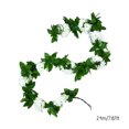 thumbnail image 3 of TACILIP Home Decoration, 7.87Ft Artificial Flower Garland With Roses Garland Floral Vines For Wedding Home Party Table Runner Decor Artificial Flower Vines Fake Silk, Birthday Gifts, 3 of 6