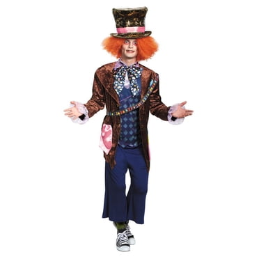 Disney MAD HATTER DELUXE ADULT 42-46 costume