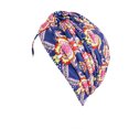 thumbnail image 1 of Bonnet Réutilisable en Polyester Pliable Décoratif pour Femmes Intérieur Extérieur Marche Travail Bleu Foncé Cœur, 1 of 7