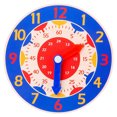 thumbnail image 1 of Montessori Wooden Clock Toy for Kids Learning with Hours Seconds Educational Games, 1 of 4
