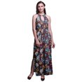 thumbnail image 1 of Bimba Robe Longue Décontractée à Fentes Latérales pour Femmes Florale Imprimée Tenue de Soirée-TTG, 1 of 6