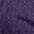 thumbnail image 1 of oneOone Velvet Purple Fabric Floral Craft Projects Decor Fabric Printed By The Yard 58 Inch Wide, 1 of 5
