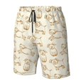 thumbnail image 4 of Sikiie Shorts de Plage pour Hommes Imprimé Cochons Amusants, Shorts à Séchage Rapide Haute Élasticité - avec Cordon et Poches Antidérapantes, Adaptés pour Plage, Sports, Vacances-Moyen, 4 of 6
