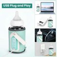thumbnail image 3 of Baby Bottle Warmer Portable Baby Soaking Milk Out Portable Milk Warmer Heating Milk Bottle Thermostat Milk Bottle Insulator Portable Baby Bottle Warmer Bottle Warmer for Baby Milk, 3 of 9