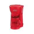 thumbnail image 2 of Salton Essentials Coffee Maker Compact 1 Cup Red , 2 of 4