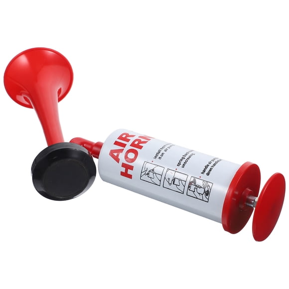 IFANLANDOR 1Pcs Portable Handheld Air Horn for Boat Signaling and Foggy Weather in Red Color