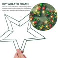 thumbnail image 2 of AMERTEER Christmas Wreath Frames Craft Rings for DIY Wedding (70 characters), 2 of 5