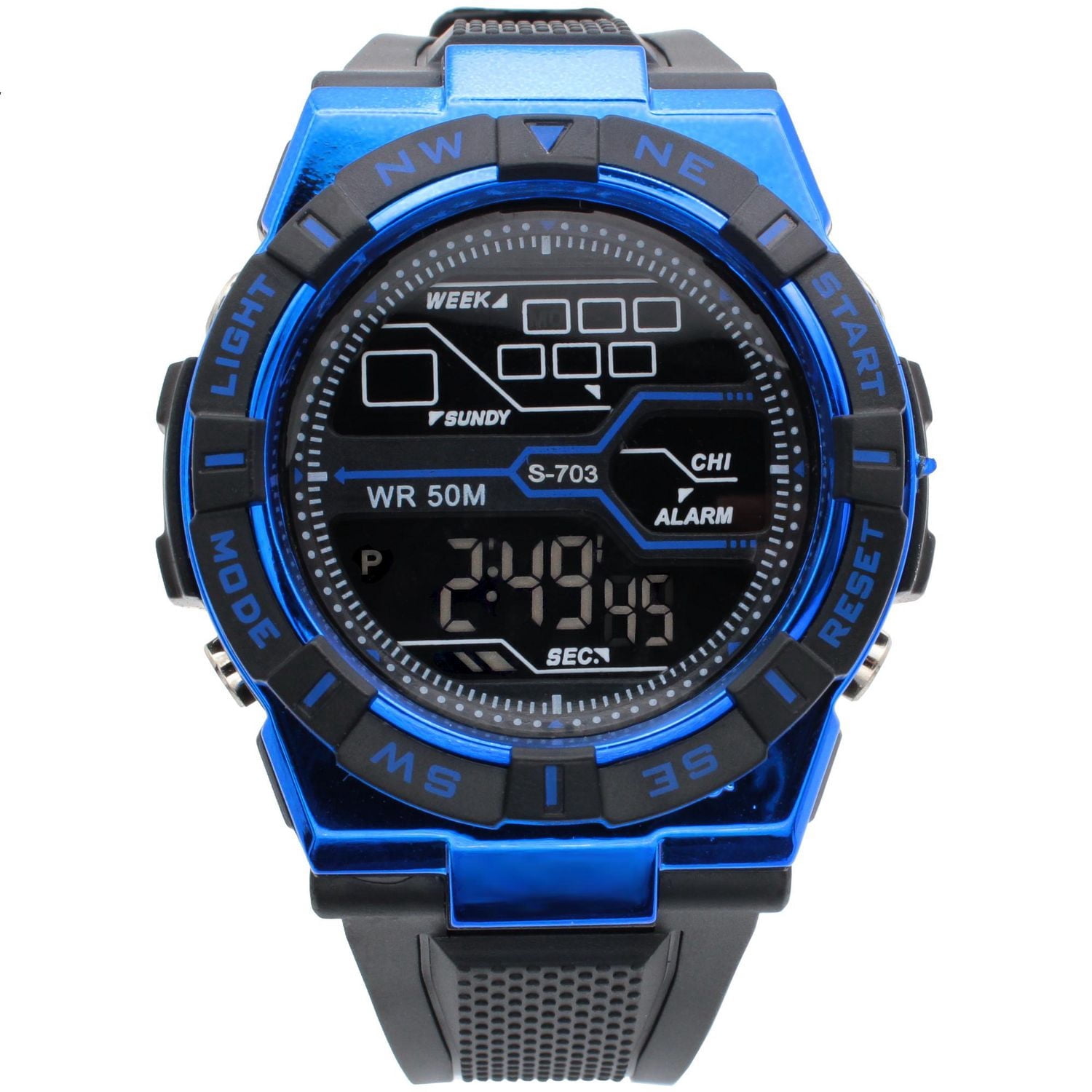 Montre George à affichage numérique pour hommes