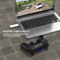 thumbnail image 4 of Wireless USB Adapter for PS5/PS4/PS3/Switch/PC Controllers, USB BT Compatible PC Adapter, Receiver, Game Console Wired Converter, 4 of 9