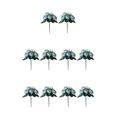 thumbnail image 3 of Youkk 2pcs Easy To Clean – Realistic Appearance – Artificial Flowers For Wedding blue 5Set, 3 of 6