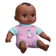 thumbnail image 1 of Mini poupée bébé douce, 8", afro-américaine, 1 of 2