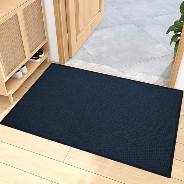 Entrance Door Mat, Outdoor Dirt Resistants, Quick Drying, Non-Slip Surface, Solid Color, for Home Entrances, High-, Weatherproof, Easy Maintenance, Entryway Mat, Porch Mat, Synthetic Fibers Hzhnb