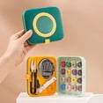 thumbnail image 4 of Chmadoxn Storage Trunks,Closet Organizers and Storage, Sewing Box Set With Glass Dormitory Small Sewing Tool Portable Sewing Kit Sewing Needle And Thread Storage Box sewing products, 4 of 4