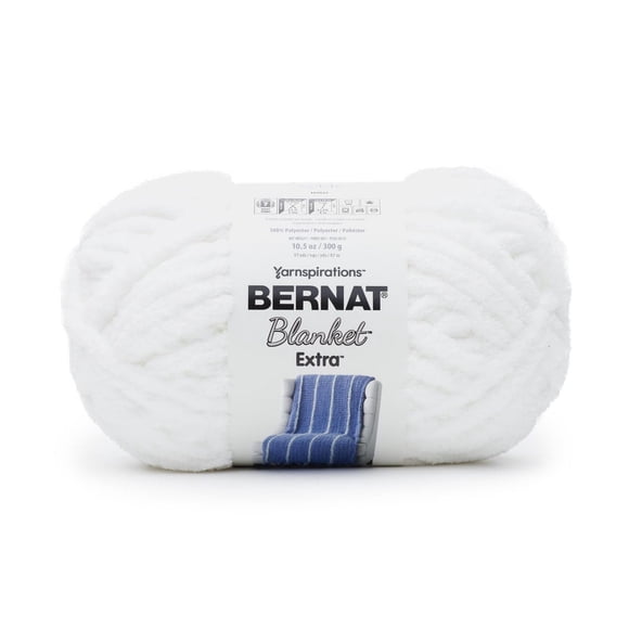 Bernat® Blanket Extra™ Yarn, Polyester #7 Jumbo, 10.5oz/300g, 97 Yards
