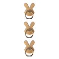thumbnail image 3 of braveheart Cute Rabbit Aluminum Alloy Phone Stand Tablets Hand Grip Kickstand Mount Holder gold 3Set, 3 of 6