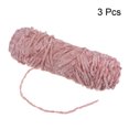 thumbnail image 3 of Unique Bargains Fil Chenille en Velours Polyester Rose Pâle, 3 Écheveaux, 3 of 7
