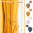thumbnail image 1 of Sentmoon Easter Ornaments for Small Tree Easter Home Decor Hand-Woven Leaf Thread Ornament Curtain Straps Room Background Pendent, 1 of 2