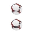 thumbnail image 3 of maskred PVC Durable Soccer Ball Official Size - Wide Range Of Applications Training Wear Resistant Portable Newest Soccer thicked white type 4 2Set, 3 of 6