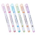 thumbnail image 1 of OUNONA 6Pcs Fluorescent Highlighters Assorted Color ABS for Friends School Project Reading Back to School, 1 of 8