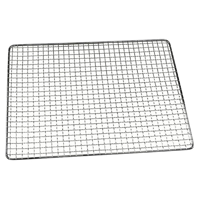 Maytalsory Stainless Steel Barbecue Grille Welded Rectangular BBQ Grill Tool 45x30cm 1Set