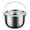 4.0L, variant on GROWTH TANK Camping Pot Stockpot Soup Pot with Handle and Lid for Baking Cooking Camping 3.0L