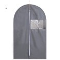 thumbnail image 2 of facefd Housse Anti-Poussière pour Vêtements Manteau Sac Suspendu Garde-Robe Pardessus Pochette de Rangement Non Tissée, Gris, m, 2 of 8