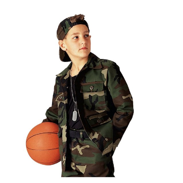 Rothco Chemise BDU Camouflage Forêt pour Enfants - Taille 2