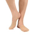thumbnail image 4 of CHOK TeeHee Womens Seamless Toe Topper Liner Socks 5-Pack with Non-Skid Bottom, 4 of 9