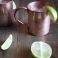 thumbnail image 2 of Moscow Mule Copper Mug by - Authentic Mugs Unlined 16 oz Orange, 2 of 4
