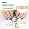 thumbnail image 3 of mmirethe Art Delicate Removable Artificial Tips Extension Fingernails Fashion Wraps Manicure Tools Decoration for Girls Type 16, 3 of 6