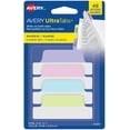 thumbnail image 1 of Avery UltraTabs Margin Tabs, Two-Side Writable Tabs 2½" x 1", Pastel Colours (Lavander,Lt Blue, Lt Green, Pink), - 74867, 1 of 7