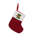 thumbnail image 2 of Vaidha Décorations de Noël Chaussettes de Noël Rouges Tricotées Alphabet Brodé Chaussettes Cadeau Colorées 26 Lettres, 2 of 4